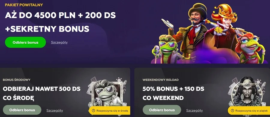 Bonusy kasynowe i promocje Playfina Casino